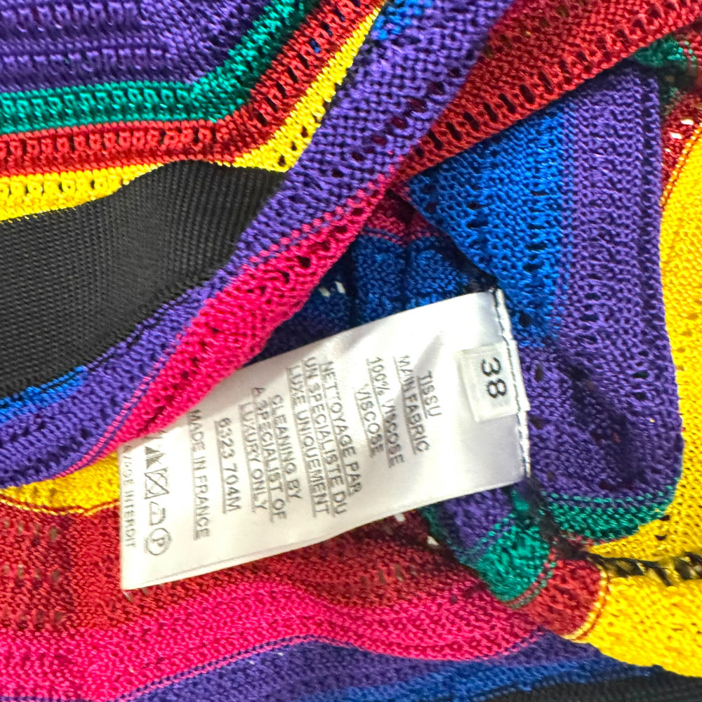 BALMAIN ABITO MUTLICOLOR
