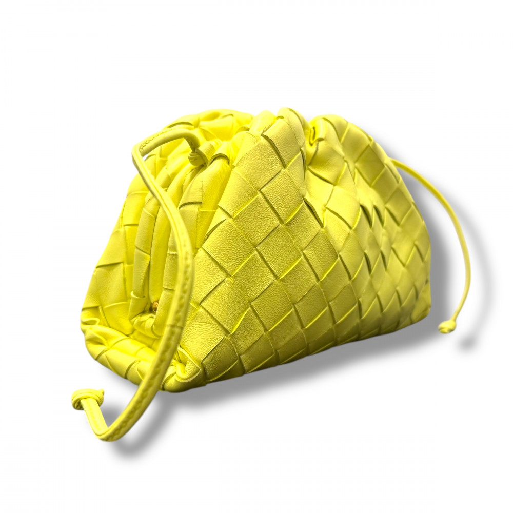 BOTTEGA VENETA MINI POUCH LIME