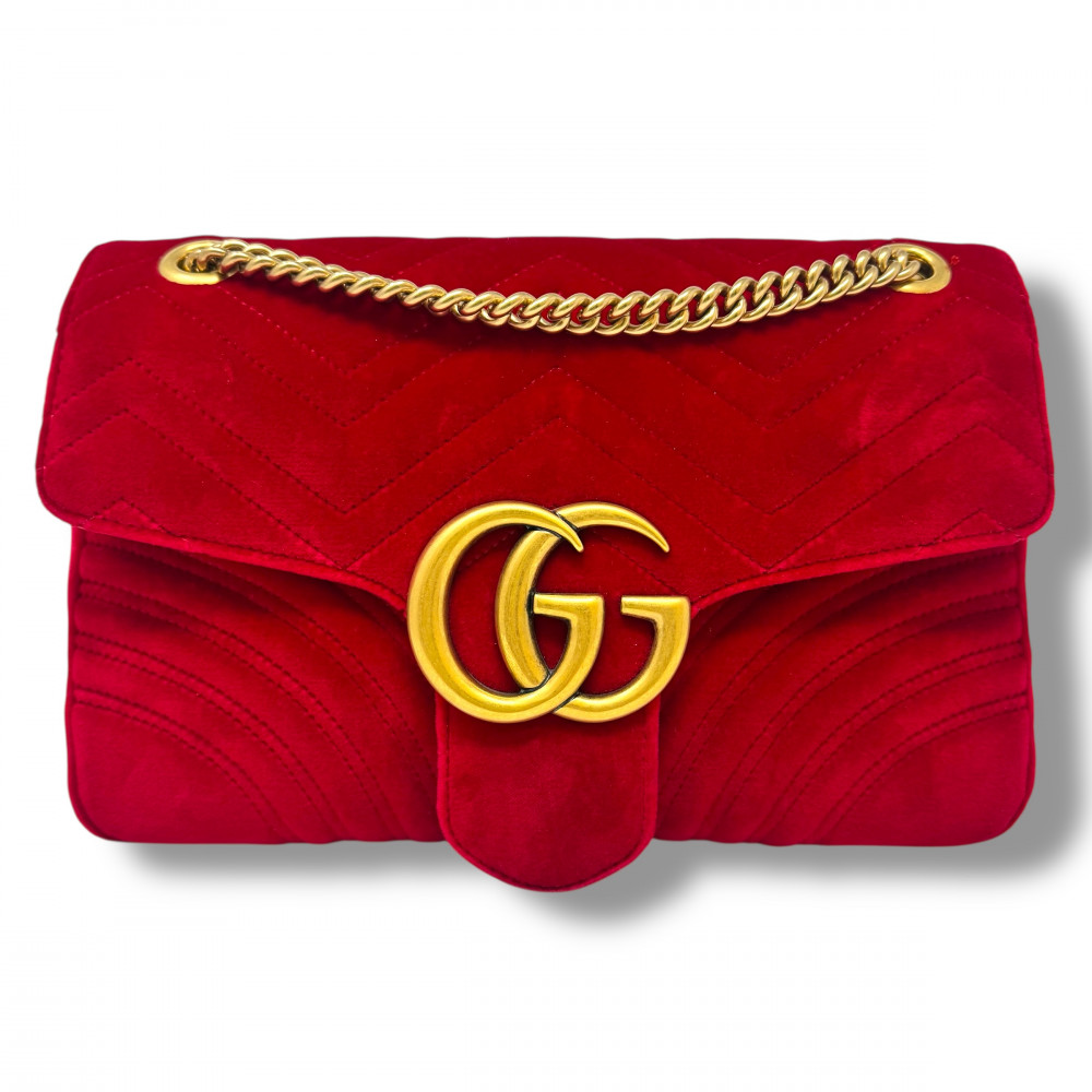 GUCCI MARMONT VELLUTO ROSSA