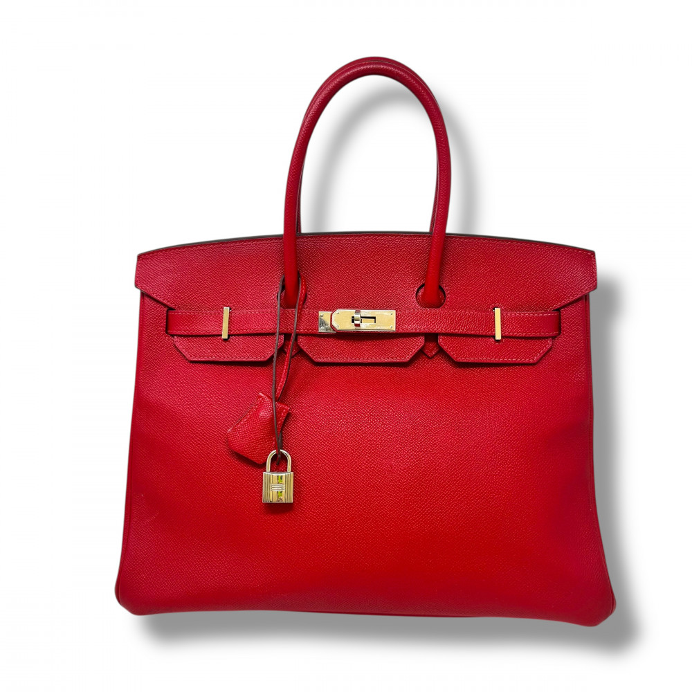 HERMÈS BIRKIN 35 ROUGE DE...
