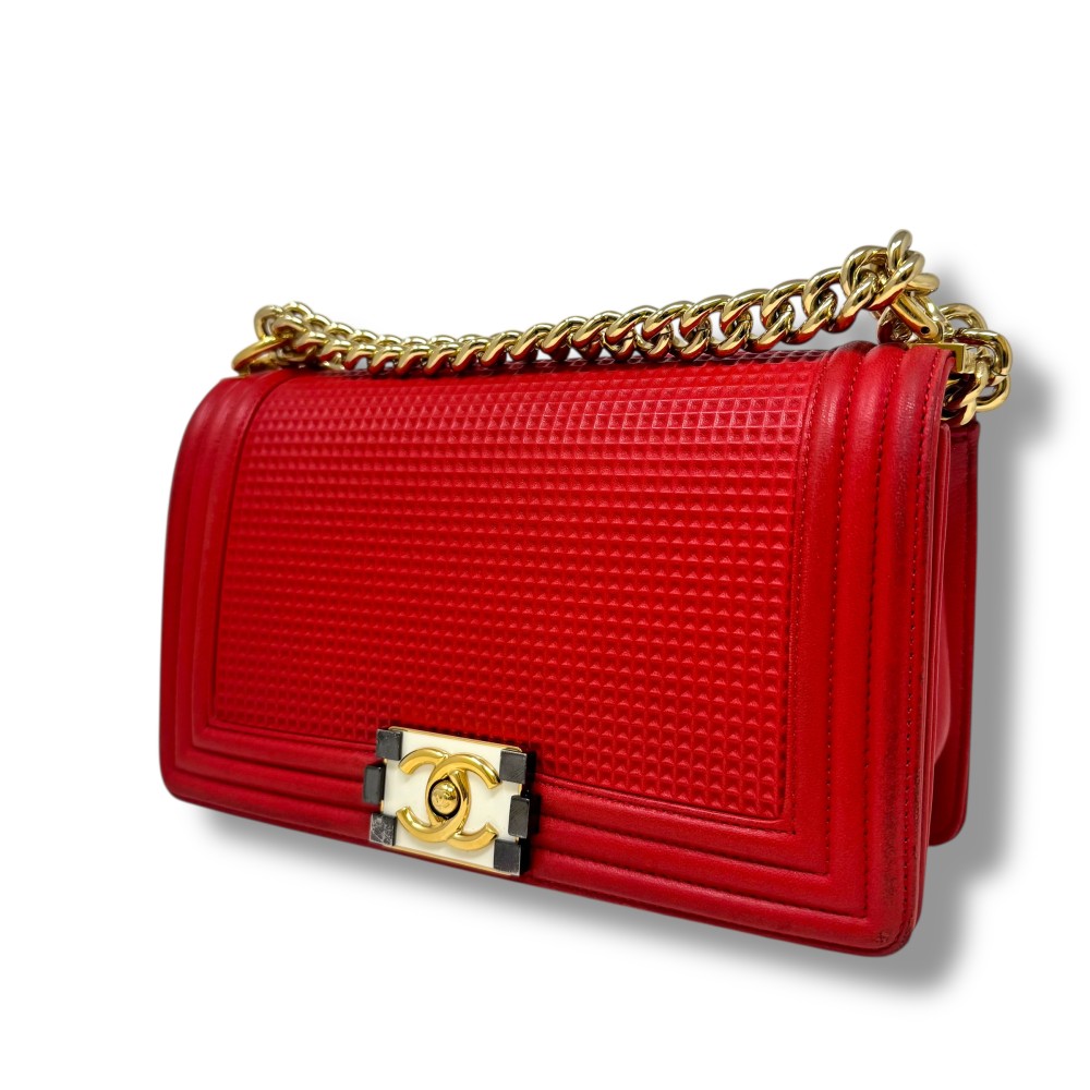 CHANEL BOY MEDIUM COCO MARK...