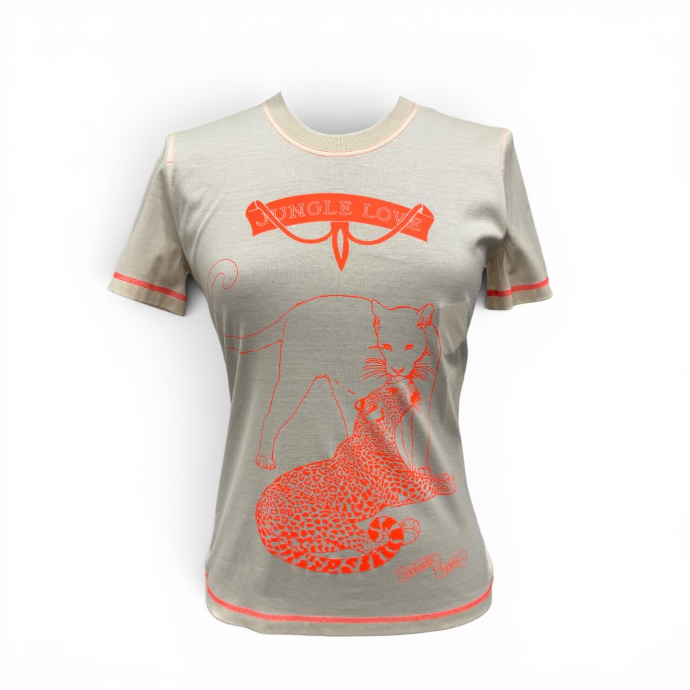 HERMÈS T-SHIRT JUNGLE LOVE