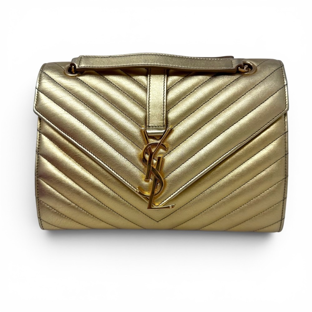 SAINT LAURENT EVENLOPE GOLD