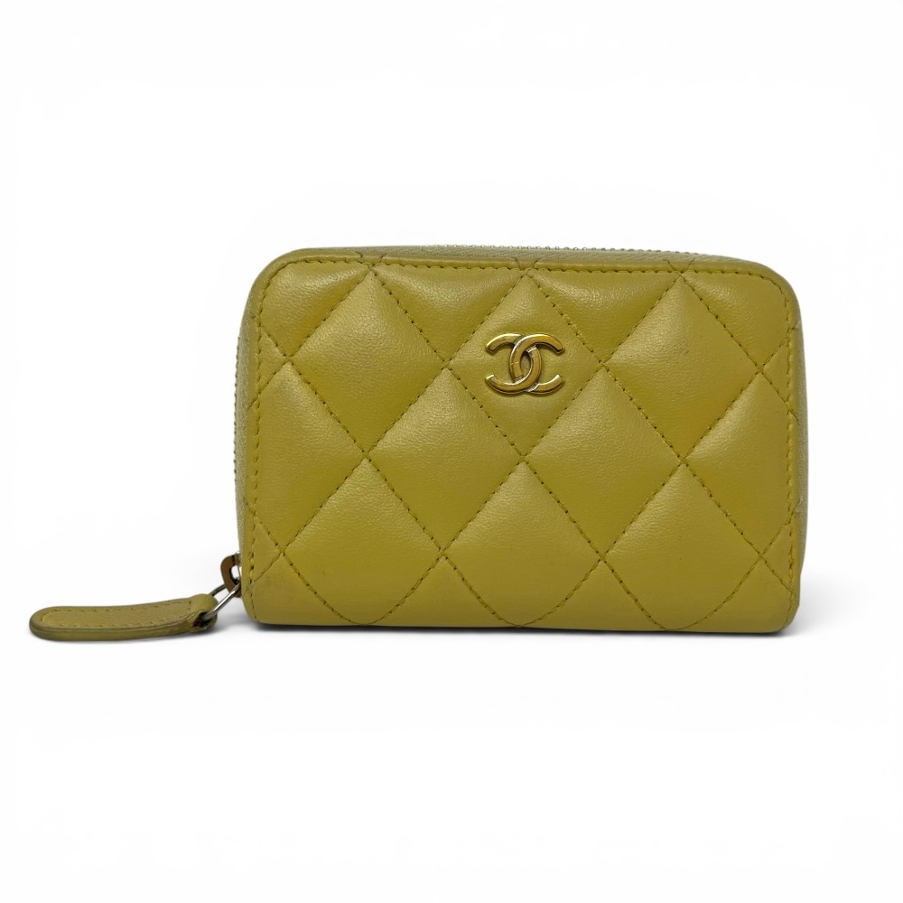 CHANEL PORTACARTE BURRO