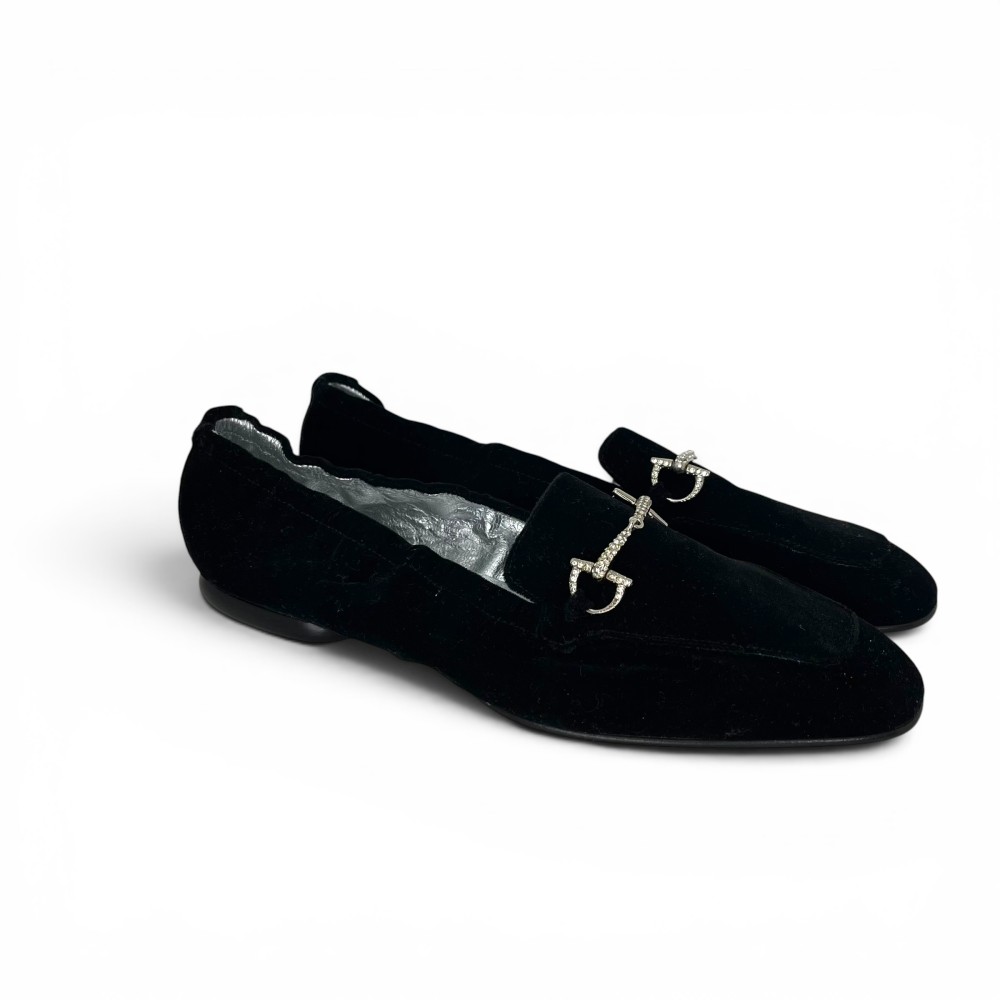 GUCCI MOCASSINO IN VELLUTO 38