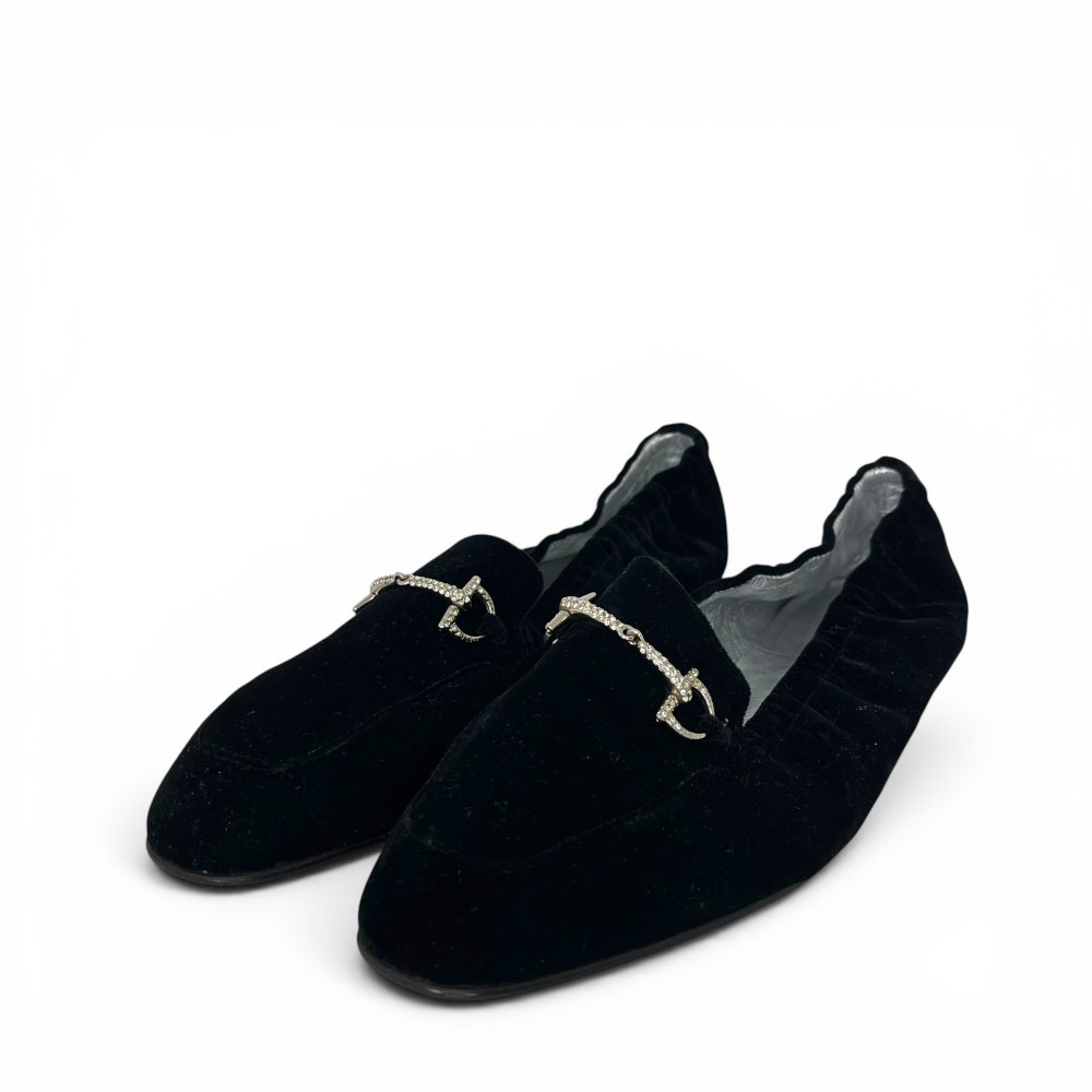 GUCCI MOCASSINO IN VELLUTO 38
